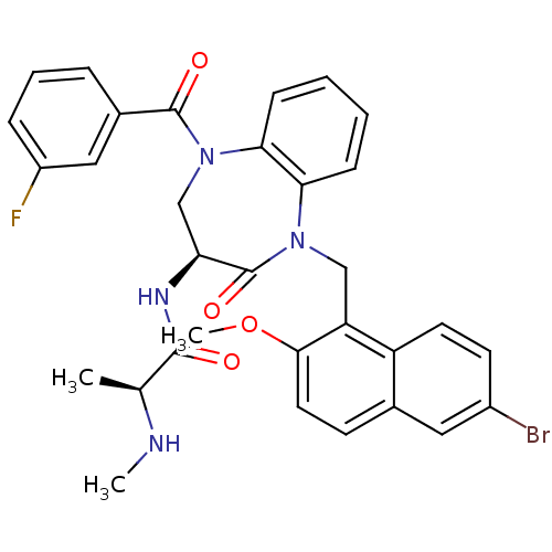 Chemical structure of BindingDB Monomer ID 50441817