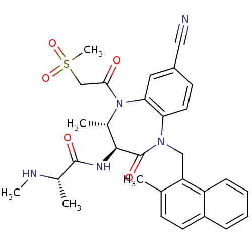 Chemical structure of BindingDB Monomer ID 50441824