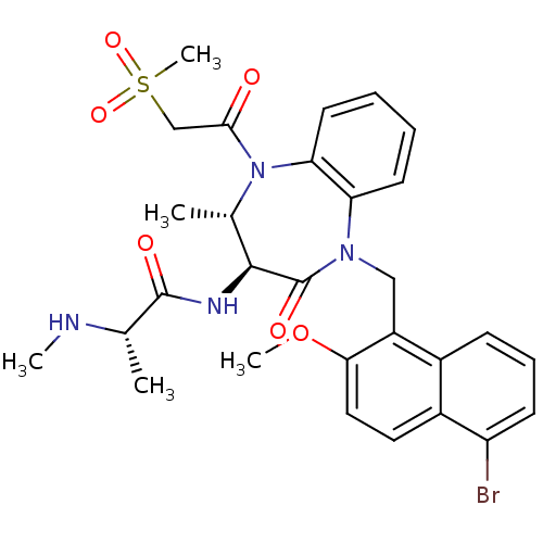 Chemical structure of BindingDB Monomer ID 50441827