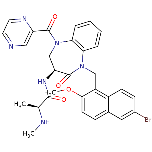 Chemical structure of BindingDB Monomer ID 50441828