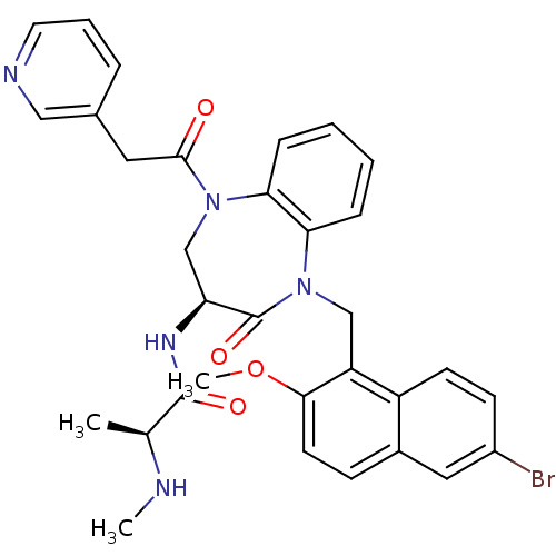 Chemical structure of BindingDB Monomer ID 50441830