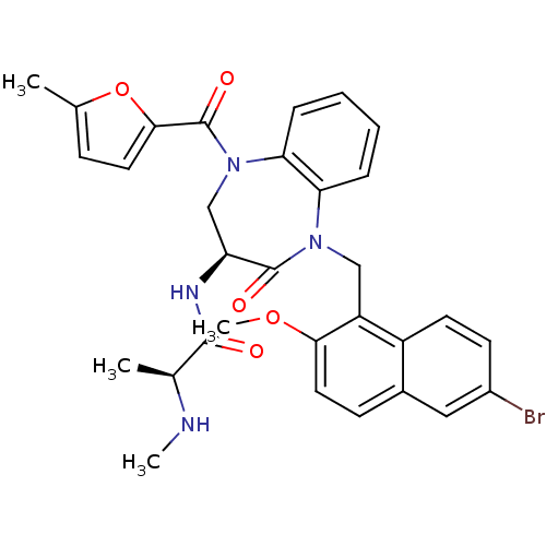 Chemical structure of BindingDB Monomer ID 50441831