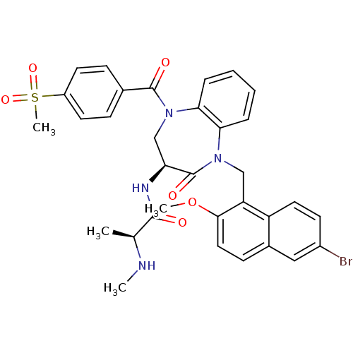 Chemical structure of BindingDB Monomer ID 50441832