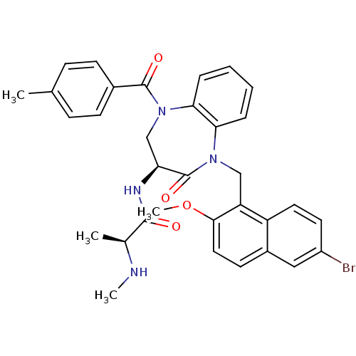 Chemical structure of BindingDB Monomer ID 50441833