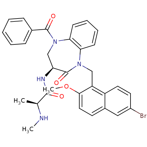 Chemical structure of BindingDB Monomer ID 50441834