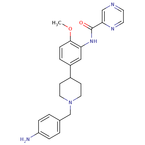 Chemical structure of BindingDB Monomer ID 50441871
