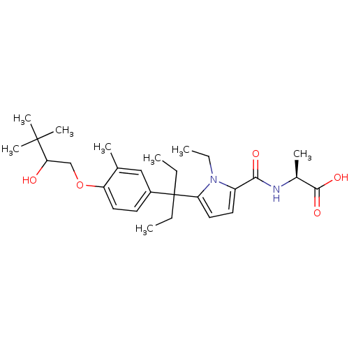 Chemical structure of BindingDB Monomer ID 50441893