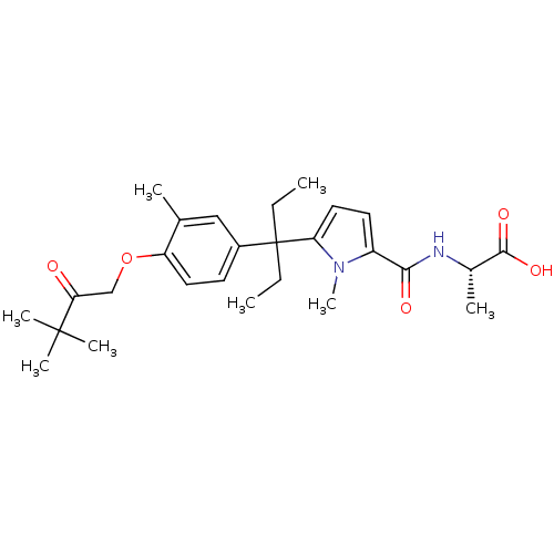 Chemical structure of BindingDB Monomer ID 50441898
