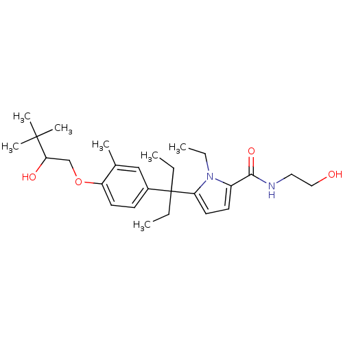 Chemical structure of BindingDB Monomer ID 50441901