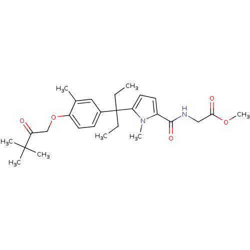 Chemical structure of BindingDB Monomer ID 50441907