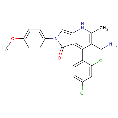 Chemical structure of BindingDB Monomer ID 50442181