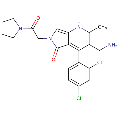 Chemical structure of BindingDB Monomer ID 50442184