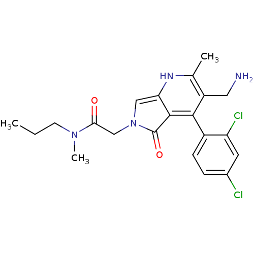 Chemical structure of BindingDB Monomer ID 50442185
