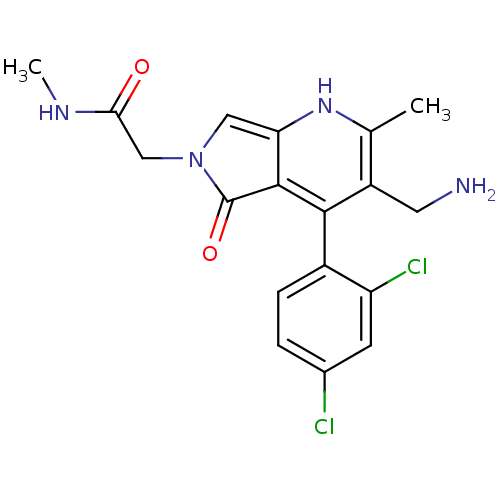 Chemical structure of BindingDB Monomer ID 50442187