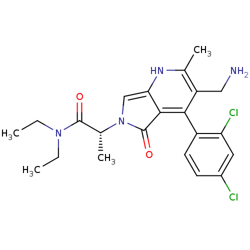 Chemical structure of BindingDB Monomer ID 50442189