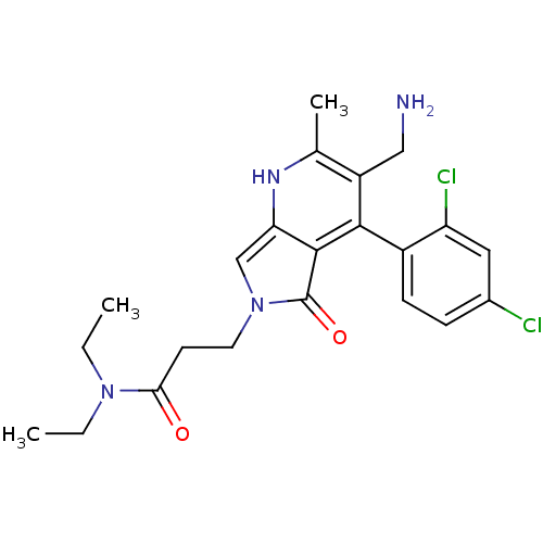 Chemical structure of BindingDB Monomer ID 50442190
