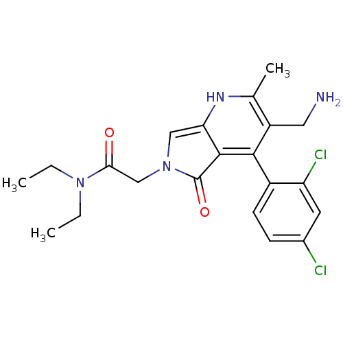 Chemical structure of BindingDB Monomer ID 50442191