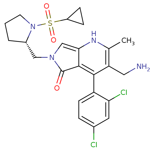 Chemical structure of BindingDB Monomer ID 50442196