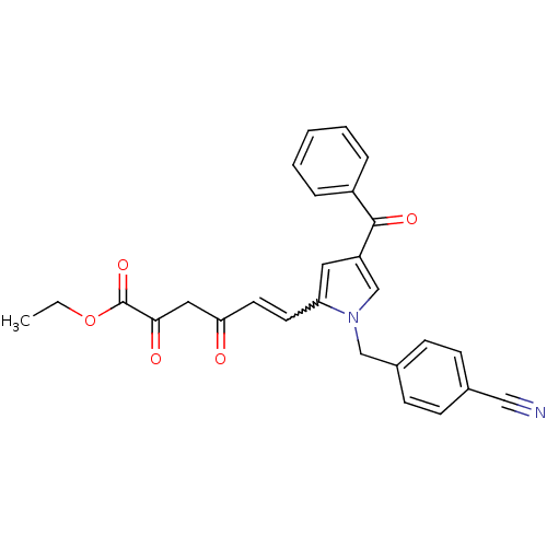 Chemical structure of BindingDB Monomer ID 50442255
