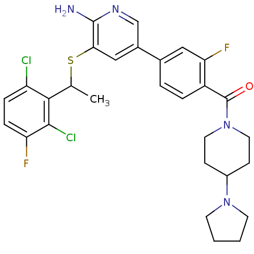 Chemical structure of BindingDB Monomer ID 50442261