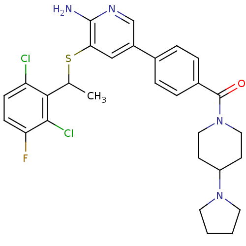 Chemical structure of BindingDB Monomer ID 50442266