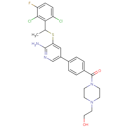 Chemical structure of BindingDB Monomer ID 50442267