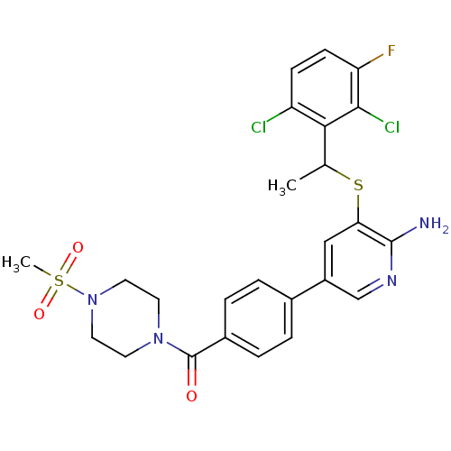 Chemical structure of BindingDB Monomer ID 50442268