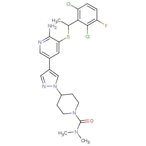 Chemical structure of BindingDB Monomer ID 50442279