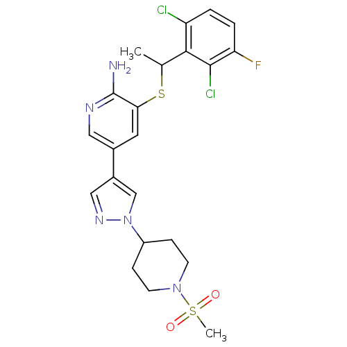 Chemical structure of BindingDB Monomer ID 50442280