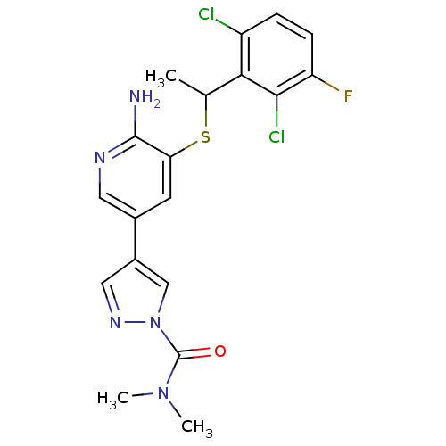 Chemical structure of BindingDB Monomer ID 50442282