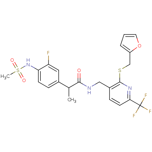 Chemical structure of BindingDB Monomer ID 50442367