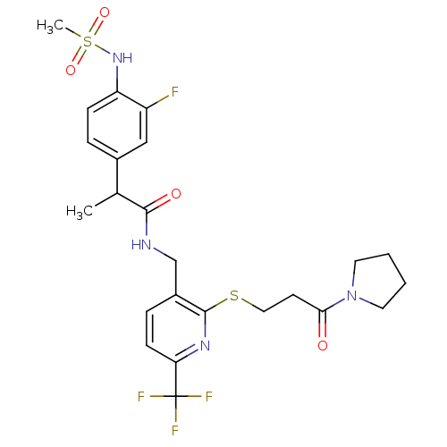 Chemical structure of BindingDB Monomer ID 50442381