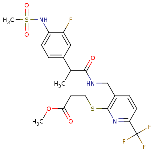 Chemical structure of BindingDB Monomer ID 50442382