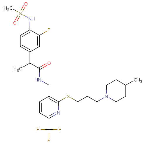 Chemical structure of BindingDB Monomer ID 50442383