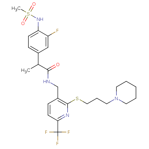 Chemical structure of BindingDB Monomer ID 50442384