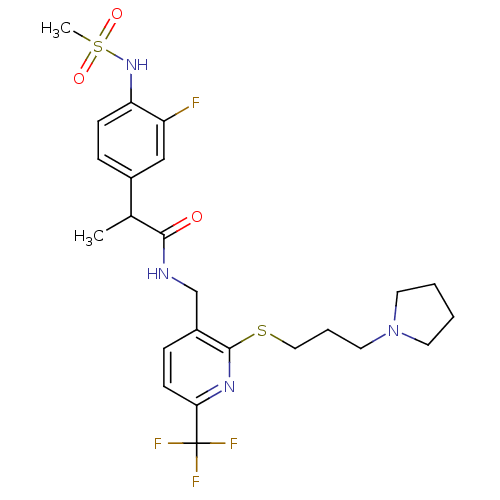 Chemical structure of BindingDB Monomer ID 50442385