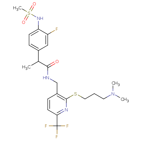 Chemical structure of BindingDB Monomer ID 50442386