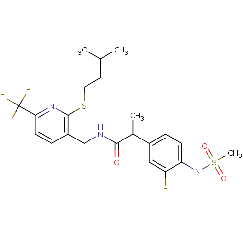 Chemical structure of BindingDB Monomer ID 50442390