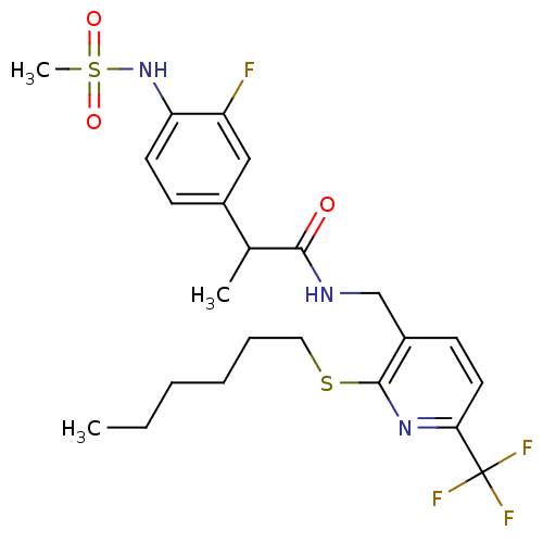 Chemical structure of BindingDB Monomer ID 50442391