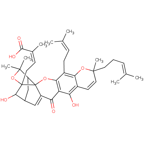 Chemical structure of BindingDB Monomer ID 50442905