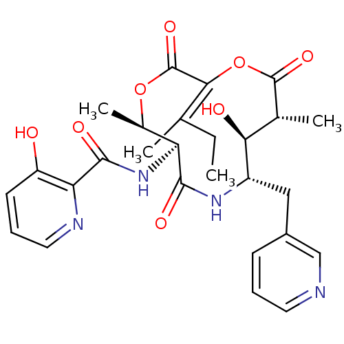 Chemical structure of BindingDB Monomer ID 50443008