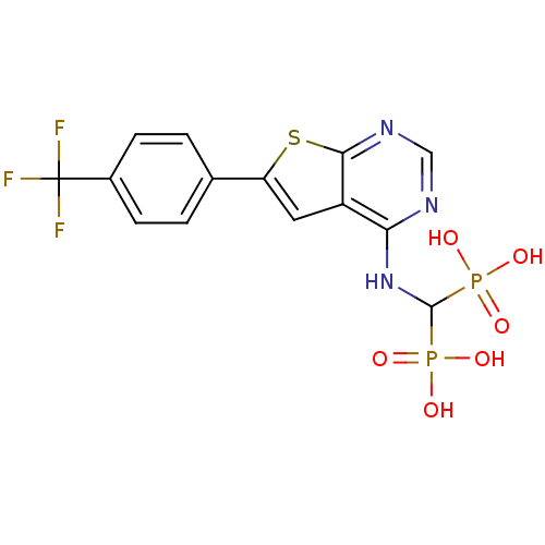 Chemical structure of BindingDB Monomer ID 50443054