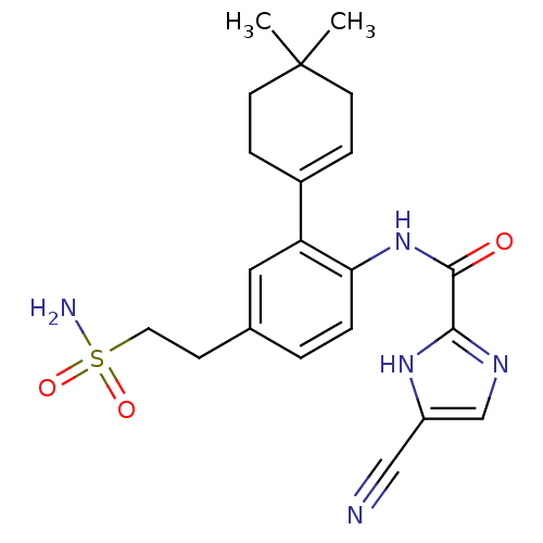 Chemical structure of BindingDB Monomer ID 50443126