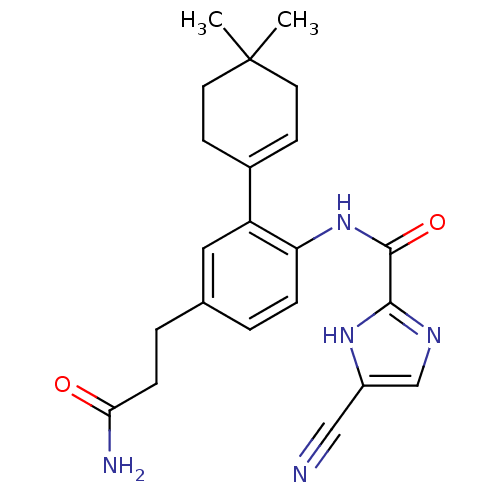 Chemical structure of BindingDB Monomer ID 50443128