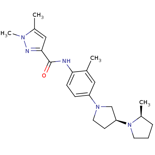 Chemical structure of BindingDB Monomer ID 50443218