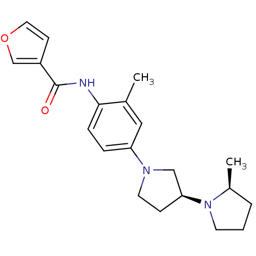 Chemical structure of BindingDB Monomer ID 50443226