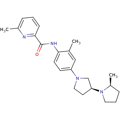 Chemical structure of BindingDB Monomer ID 50443227