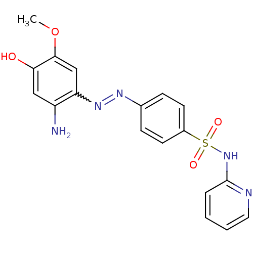 Chemical structure of BindingDB Monomer ID 50443238