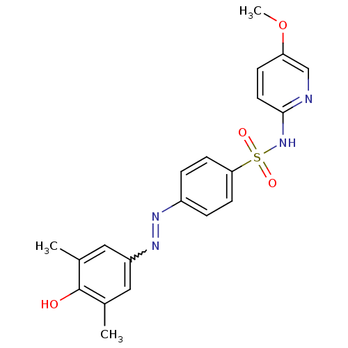 Chemical structure of BindingDB Monomer ID 50443254