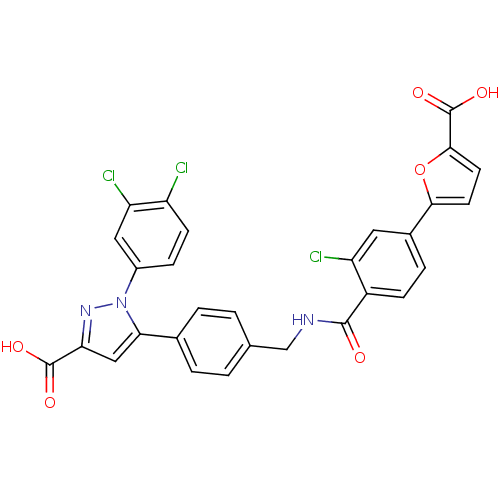 Chemical structure of BindingDB Monomer ID 50443301